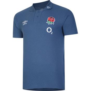 Umbro Блуза с яка Umbro England Rugby CVC Polo Shirt Adults - Ensign Blue