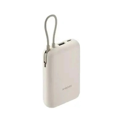 Xiaomi Преносима батерия Powerbank 10000 mAh 22.5W with Integrated Type-C Cable Light Brown EU BHR9072GL (6941812797518)