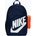 Nike Детска градска раница Nike Elemental Shoebox 20 l midnight navy/orange/white