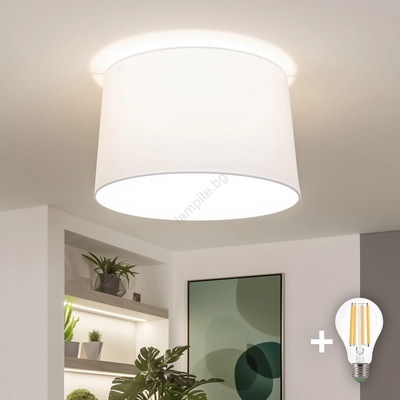 Brilagi - LED плафон CERIA 1xE27/40W/230V Ø 45 см, бял (BG3656)