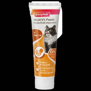 Image 1 of Beaphar Multivitamin - Мултивитаминна паста за котки 100 гр