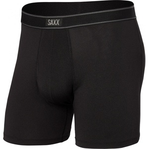 Saxx Мъжко синтетично термобельо Saxx Daytripper Boxer Brief Fly Synthetic base layer - Black - размер XL (014-1920-0215)
