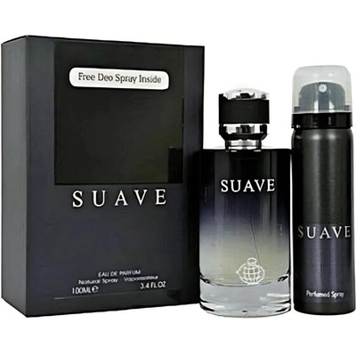 Fragrance World Мъжки Парфюм Fragrance World Suave EDP 100 мл. + део спрей