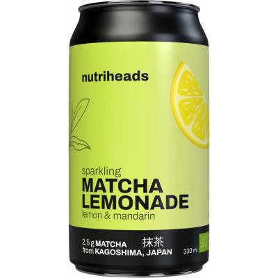 NutriHeads Sparkling Matcha Lemonade 330 ml