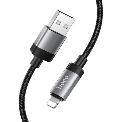 hoco. iPhone 5C HOCO X114 кабел за данни USB - Lightning, 100 cm, ЧЕРЕН X114_USB_L_B (X114_USB_L_B)