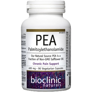 Natural Factors PEA / ПЕА Палмитоилетаноламид - стоп на болката, 400 mg, 90 капсули (9331 BCN)