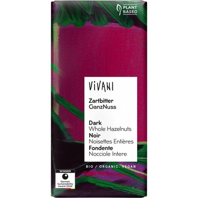 Vivani Hořká s oříšky 100 g
