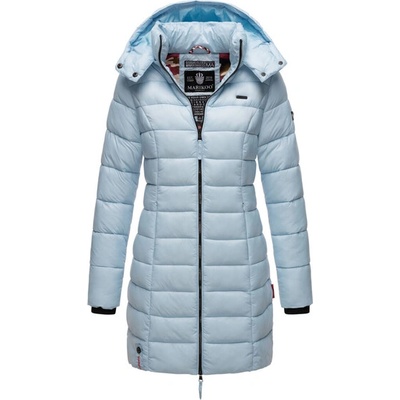 Marikoo Дамско капитонирано палто с качулка Abendsternchen, бебешко синьо (M-W-107-ABENDSTERNCHEN-baby-blue-332)
