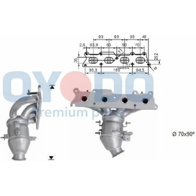 Katalyzátor OYODO 10N0107-OYO