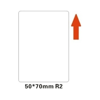 NIIMBOT A2A18918301, 50x70mm, 110 бр, бял самозалепващи се етикети (A2A18918301)