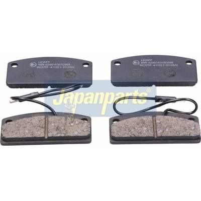 Sada brzdových platničiek kotúčovej brzdy JAPANPARTS PA-MC05
