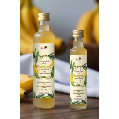 Naturprodukt sirup Banánový 0,5 l