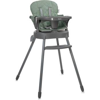Lorelli СТОЛ ЗА ХРАНЕНЕ 3в1 siesta green leather (3800166116488)