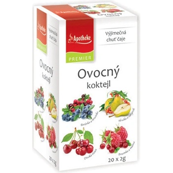 Apotheke Ovocný koktail 4v1 20 x 2 g