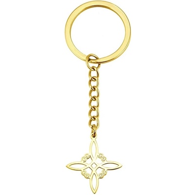 HARAHU Ключодържател es-33507 - Златна kp33507 (es-33507)