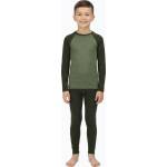 WOOLCANO Детски комплект термо бельо WOOLCANO Merino SET0982 khaki
