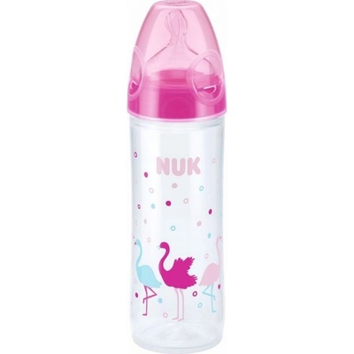 NUK NEW CLASSIC láhev LOVE PP 250ml,SI,V2,M růžová – Zboží Dáma