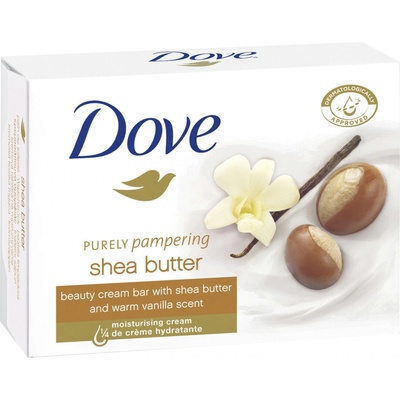 Dove Purely Pampering Shea Butter toaletní mýdlo 100 g – Zboží Dáma