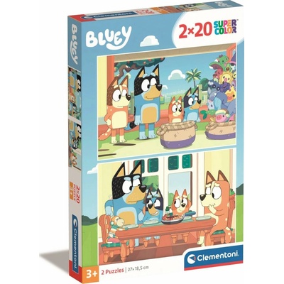 Clementoni Bluey 2x20 dielov