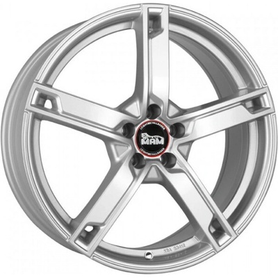 MAM W4 7x17 5x100 ET35 silver