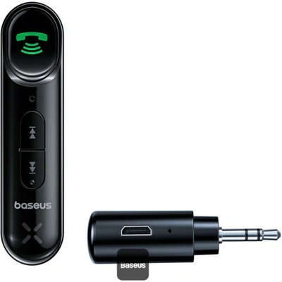 Bluetoooth audio adaptér Baseus Qiyin černý