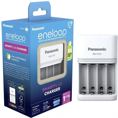 Panasonic BQ-CC55 Smart Quick Charger BQ-CC55E – Sleviste.cz