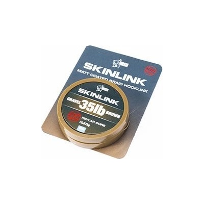 Kevin Nash šnúra SkinLink Stiff 35lb 10m gravel hnědá