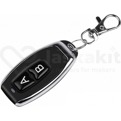 LaskaKit Dálkový ovladač KB-027C 433MHz EV1527 2-kanály