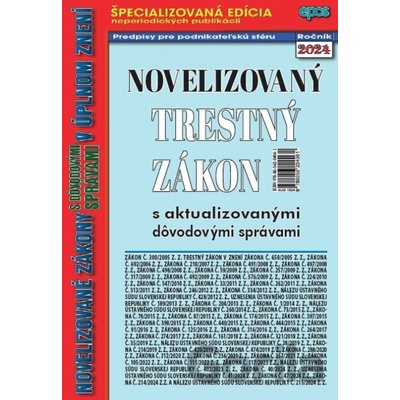 Novelizovaný Trestný zákon - Epos