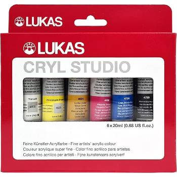 LUKAS Cryl Studio Комплект акрилни бои 6 x 20 ml (760760000)