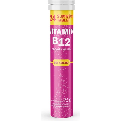 MaxiVita tablety hořčík a malina bez cukru 76 g