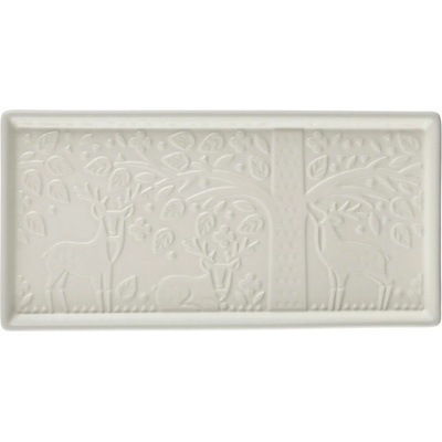 Mason Cash Servírovací podnos IN THE FOREST 30 x 14 cm krémový kamenina