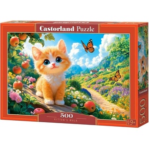 Castorland Пъзел Castorland от 500 части - Котешка разходка (В-54213)