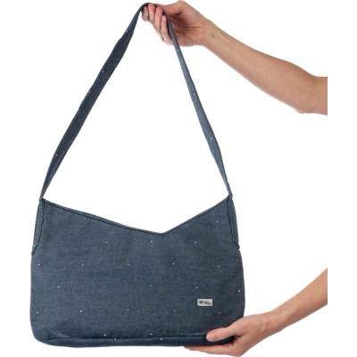 Lovemusic Dámská kabelka Little Shopper Diamond Blue Modrá