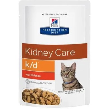 Hill's PD Feline Kidney Care k/d chicken 12x85 g