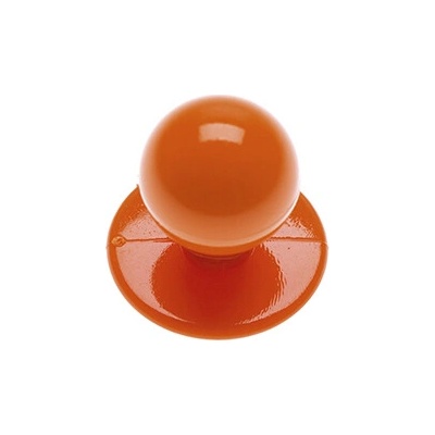 KARLOWSKY Gombíky oranžové, 12 kusov / balenie Farba: oranžová