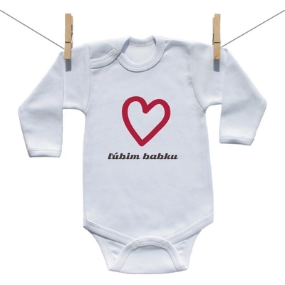 Boodyy Body s dlhým rukávom ružové Ľúbim babku