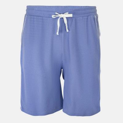 Fabric Мъжки къси панталони Fabric Waffle Shorts Mens - Light Blue