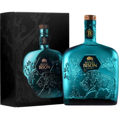 Royal Bison Vodka 40% 0,7 l (karton) – Zboží Mobilmania