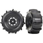 Traxxas Гуми за сняг и пясък Traxxas UDR Tires and wheels, assembled, glued (Desert Racer wheels, paddle tires, foam insert) TRX8475 (TRX8475)