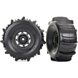 Traxxas Гуми за сняг и пясък Traxxas UDR Tires and wheels, assembled, glued (Desert Racer wheels, paddle tires, foam insert) TRX8475 (TRX8475)