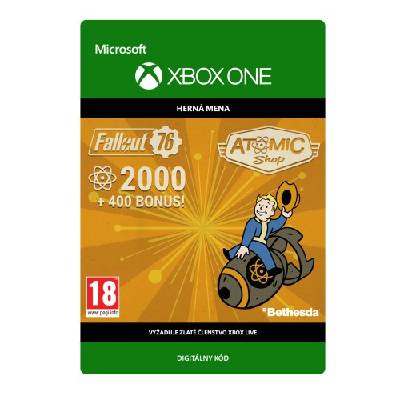 Fallout 76: 2000 (+400 Bonus) Atoms | Xbox One / Xbox Series X/S