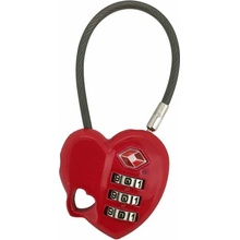 Prívesok na kľúče MUNKEES TSA zámek srdce