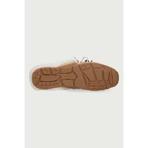 Nokwol пантофи дамски с плюшена повърхност Atlas Mule Beige Suede