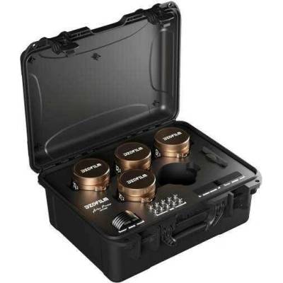 DZO Optics DZOFILM Arles Lustre 25/35/50/75mm(PL_Gold_Case_4pcs_Metric)
