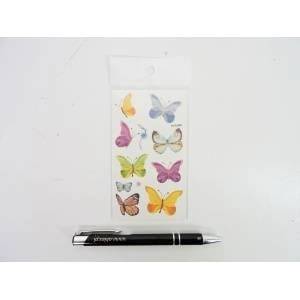 Mádara STICKERS butterflies, 14x7 cm, foil