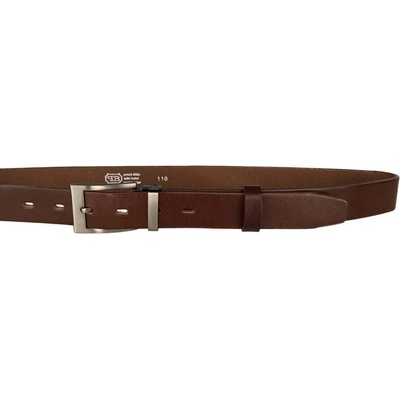 Penny Belts pánský kožený opasek 30-100-3-506 hnědý