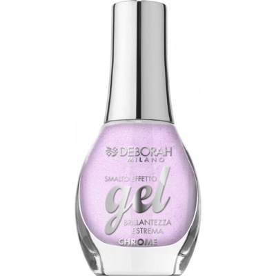 Deborah Milano gelový lak na nehty Chrome, 01 Pure Bliss, 8,5ml