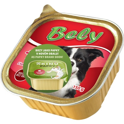 Bely Adult Dog hovězí a játra 150 g