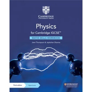 Physics for Cambridge IGCSE Maths Skills Workbook with Digital Access (2 Years) | Jane Thompson, Jaykishan Sharma (ISBN: 9781108827355)